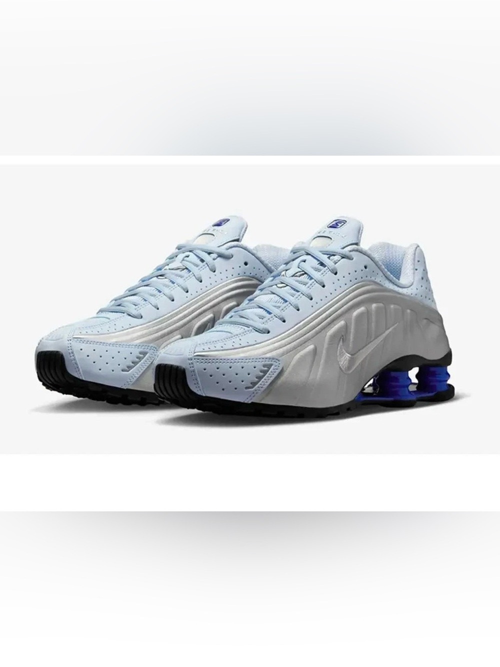 Nike Shox R4 Anti Slip Wear Resistant Low Top AR3565-402 Women's Size 6